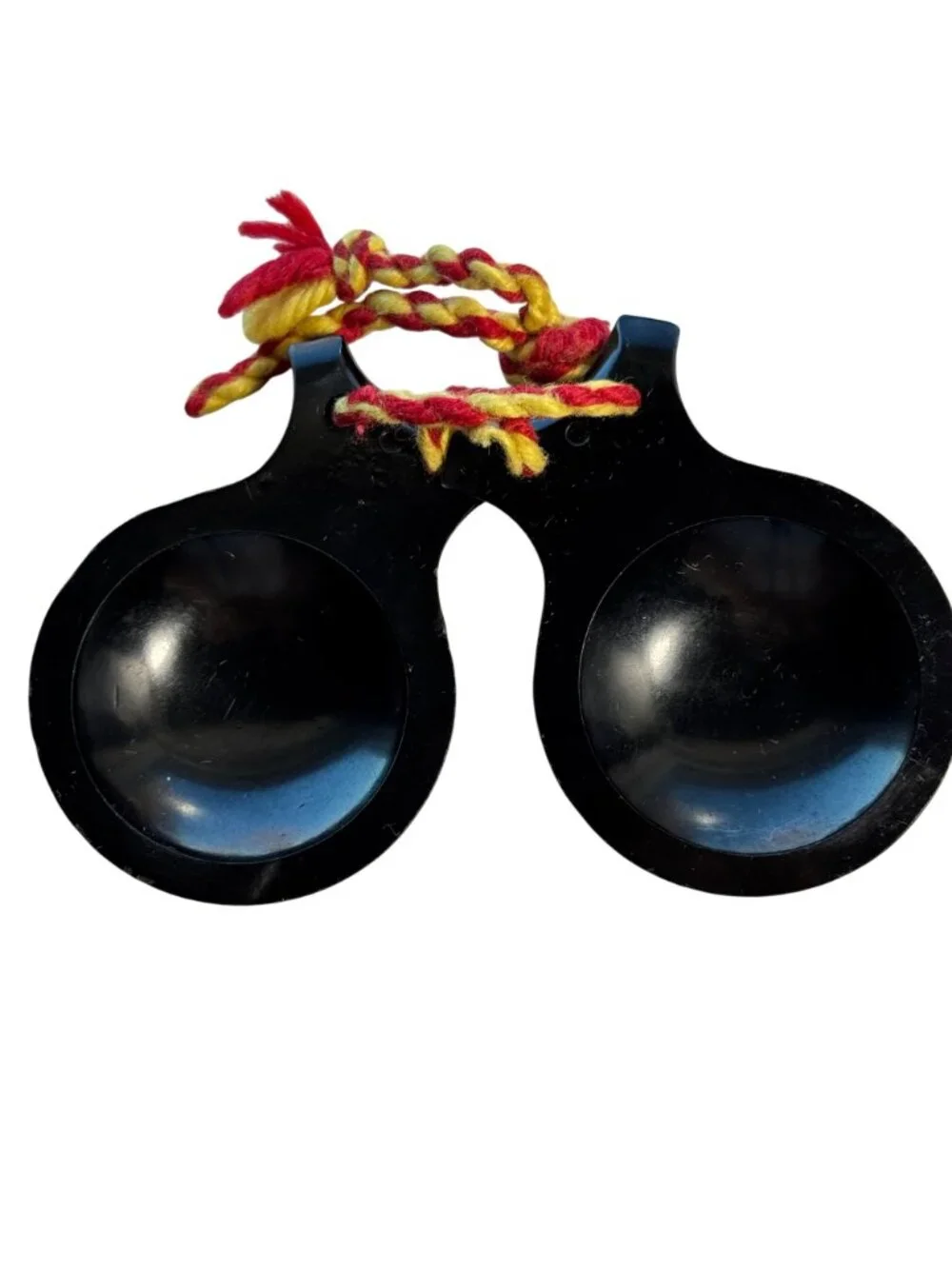 Elton Bakelite Percussion Castanets Clackers Hand Musical Instruments Tango Vtg - Picture 2 of 11